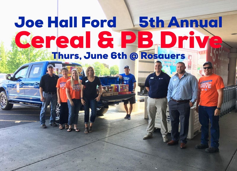 Cereral and PB Drive at Joe Hall Ford in Lewiston ID